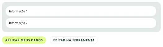Aplicação dos seus dados