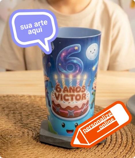 Copo personalizado