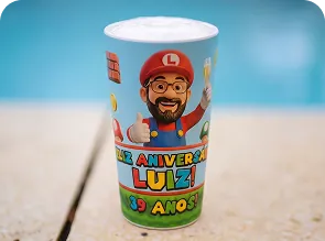 Copo Eco® 400ml personalizado para festas e celebrações