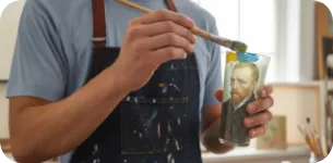 Escolha oa arte que irá no seu copo.